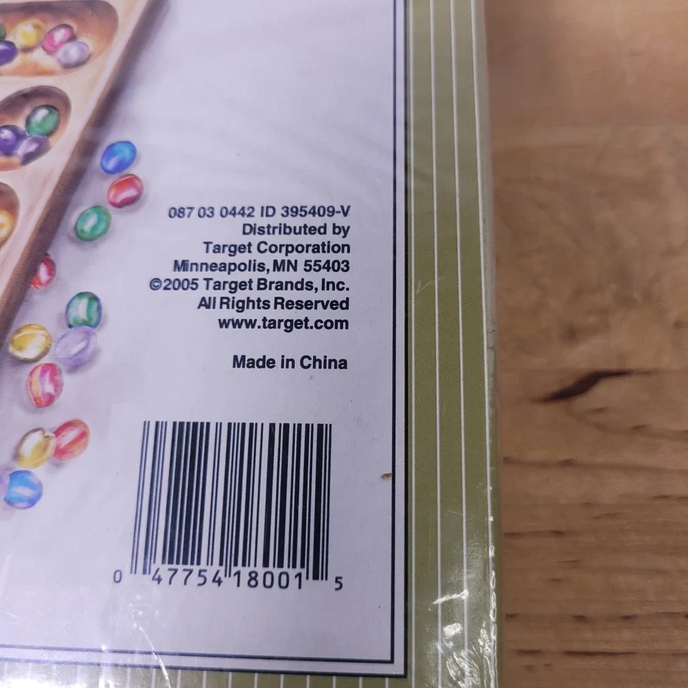 MANCALA Solid Wood Folding Board Game